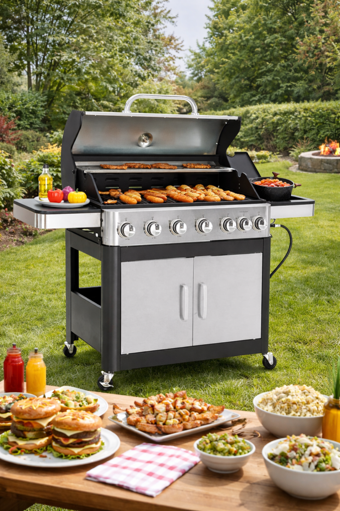 Sophia & William 6-Burner Propane Gas Grill